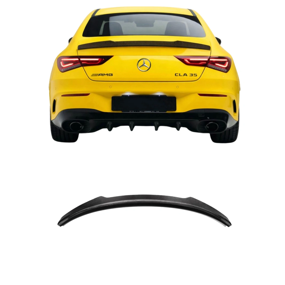 Drifton Mercedes CLA FD Style Karbon Spoiler