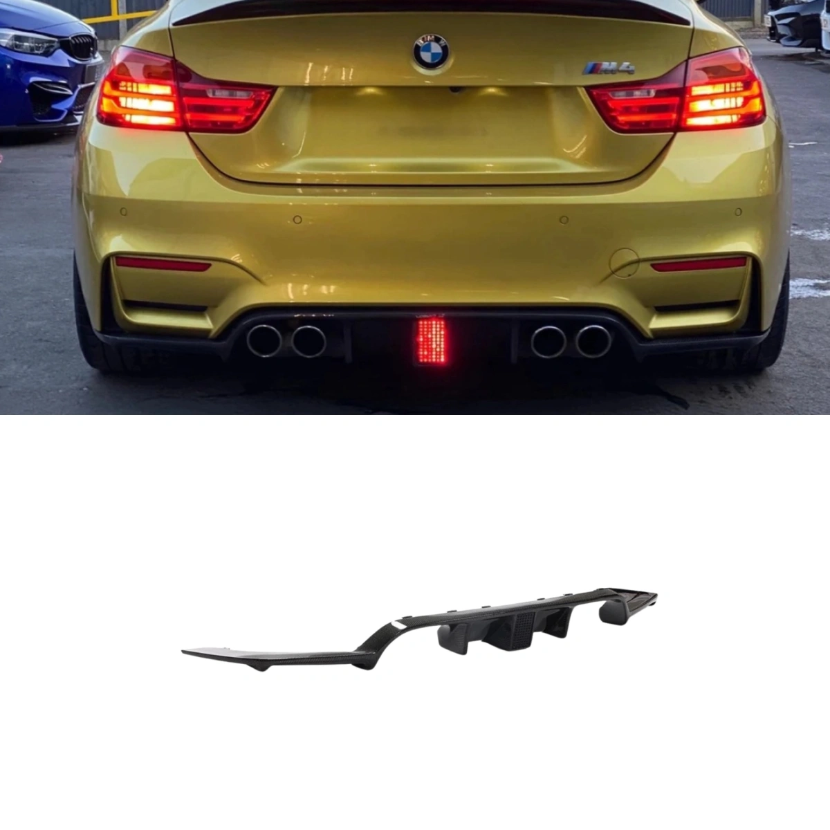 Drifton Bmw F82 Karbon Işıklı Arka Türbülans