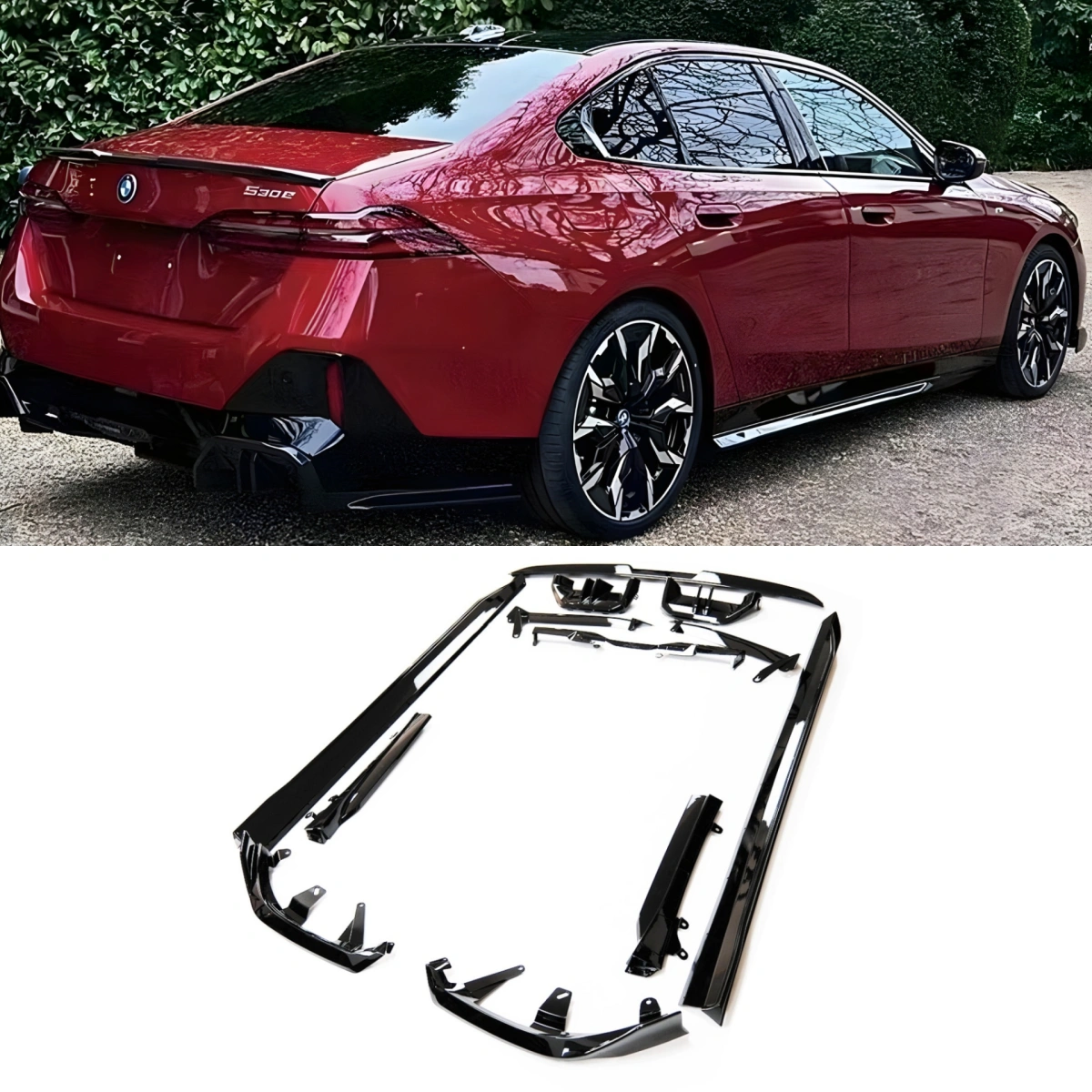 Drifton Bmw G60 Parlak Siyah Lip|Marşpiyel Altı|Spoiler|Difüzör