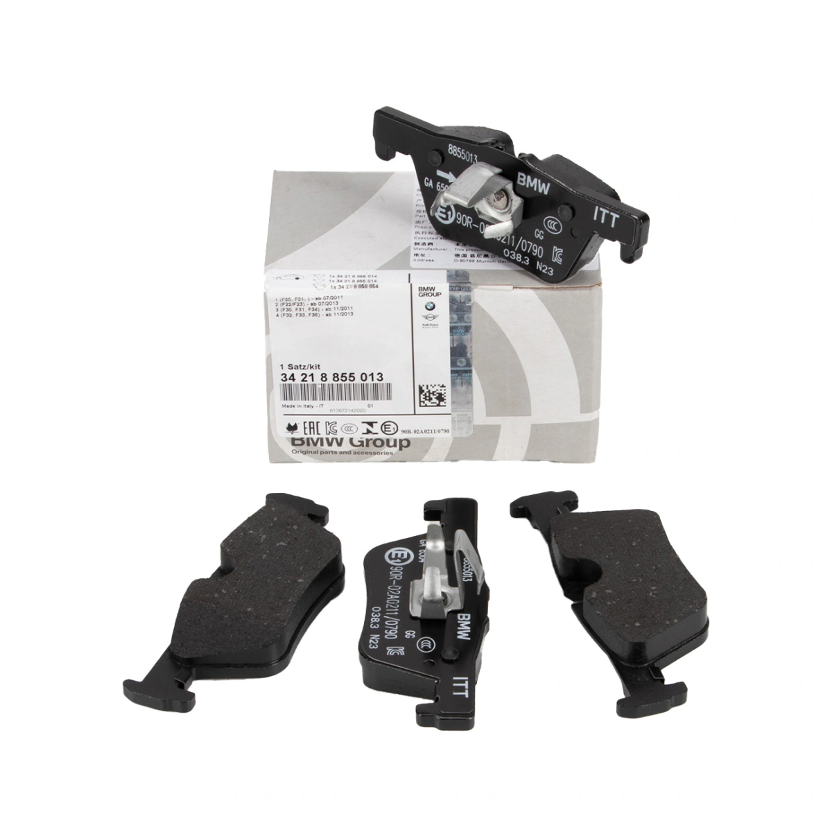 Bmw F Serisi Standart Arka Fren Balata Seti - 34218855013