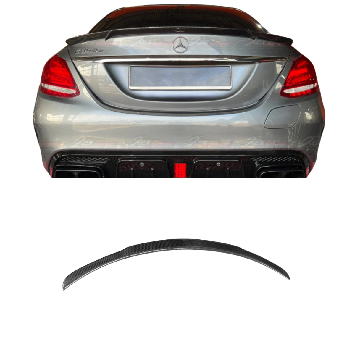 Drifton Mercedes-Benz W205 Brabus Spoiler