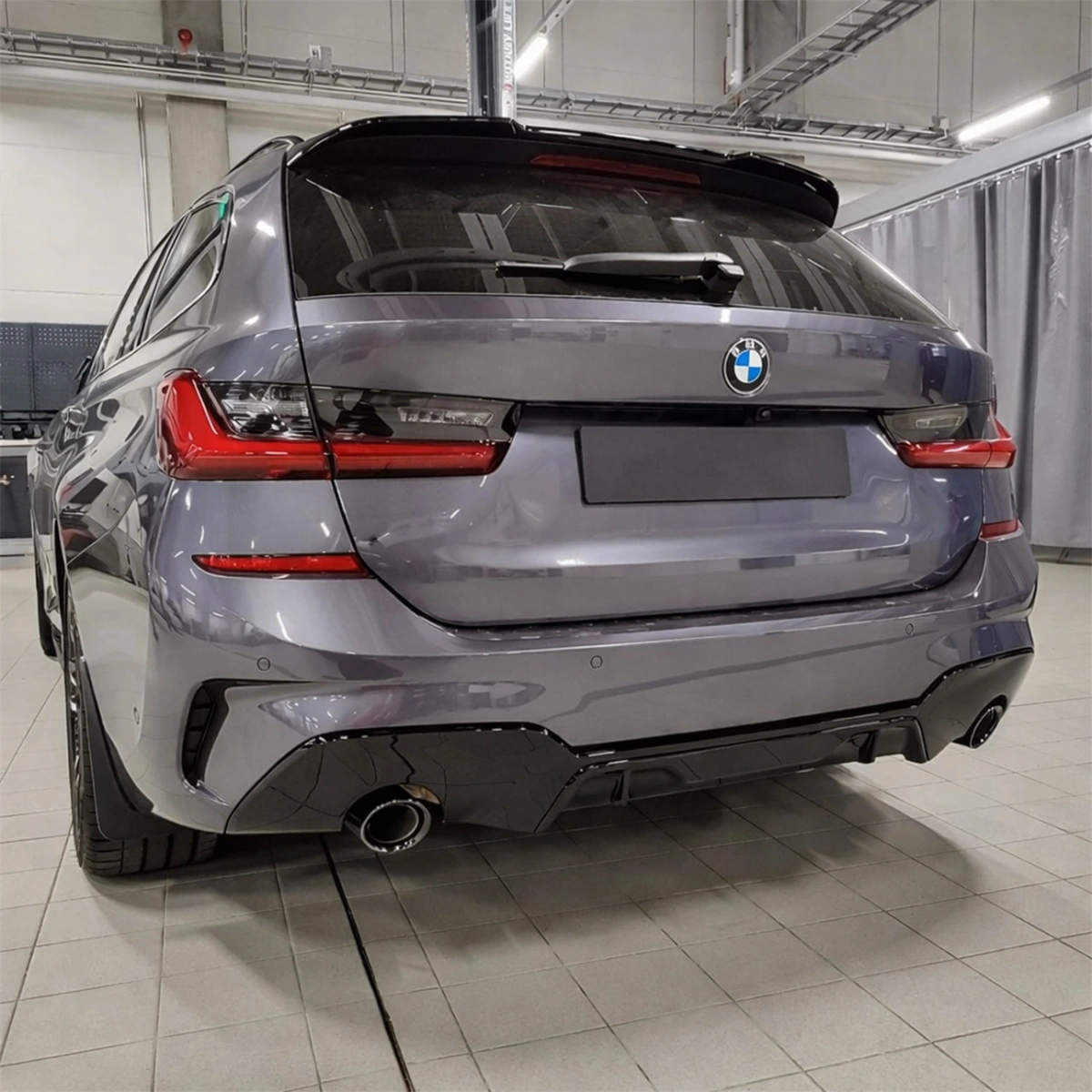 Bmw G20 G21 Egzoz Ucu Parlak Siyah - 18308485758