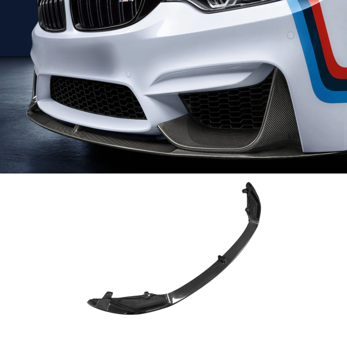 Drifton Bmw F80|F82 Wet Karbon Ön Lip