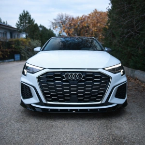 Apex Aero Design - Audi A3 S-Line 8Y Facelift (Sedan) - Ön Lip - Front Splitter