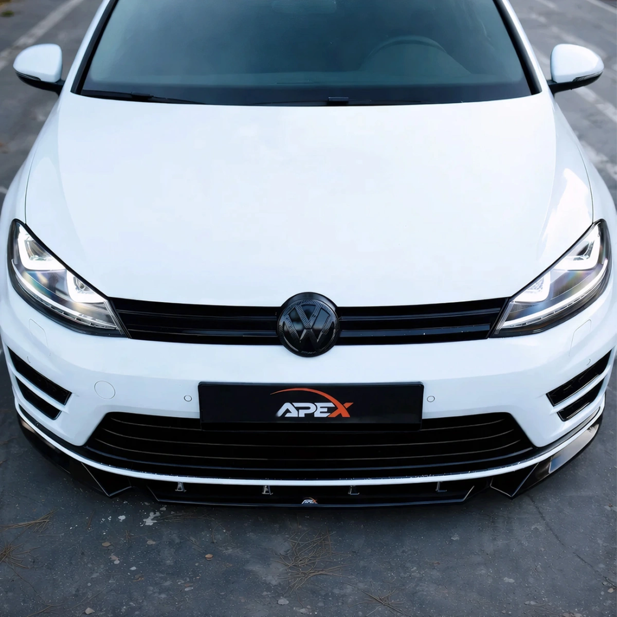 Apex Aero Design - Volkswagen Golf Mk7 R (2013-2016) - Ön Lip - Front Splitter