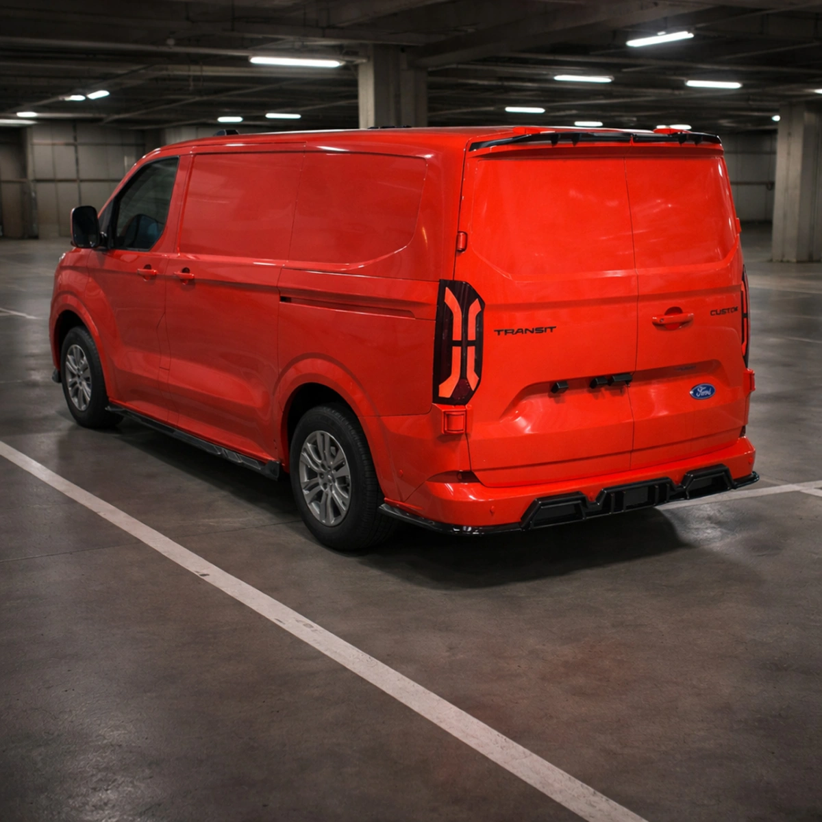 Apex Aero Design - Ford Transit Custom Mk2 (2023+) - Arka Tampon Eki - Rear Valance