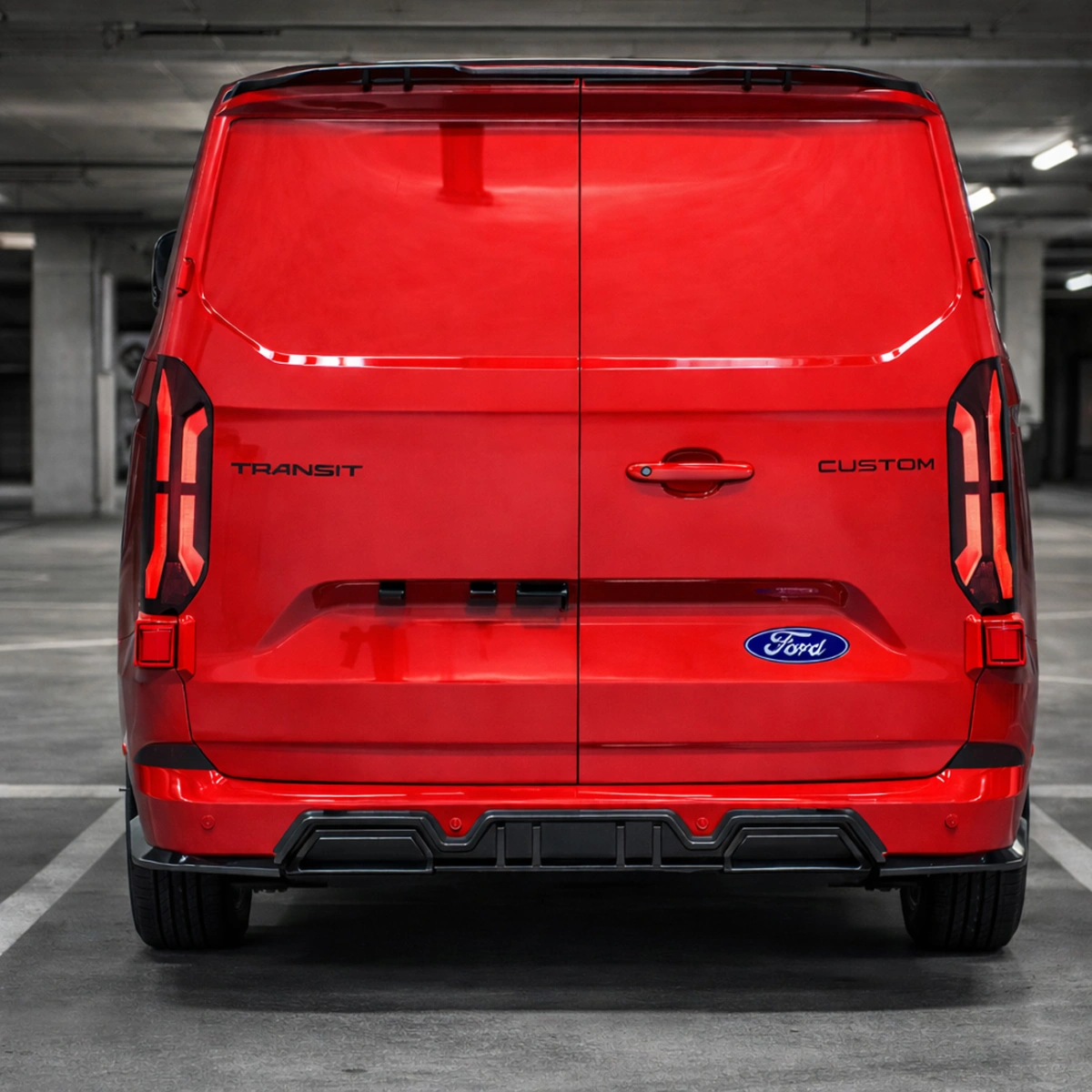 Apex Aero Design - Ford Transit Custom Mk2 (2023+) - Arka Tampon Eki - Rear Valance