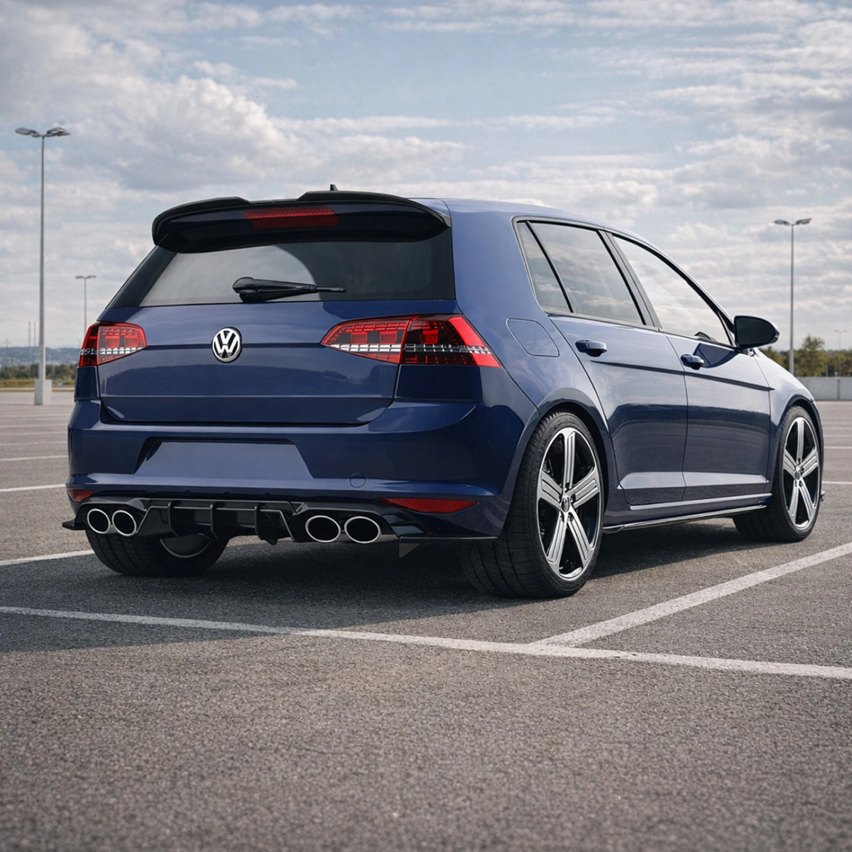 Apex Aero Design - Volkswagen Golf Mk7-Mk7.5 GTI-R-R-Line (2013-2016) - Spoiler