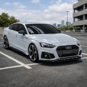Apex Aero Design - Audi S5 - A5 S-Line F5 Facelift (2019-2024) - Marşpiyel Seti 2 Parça - Side Skirts