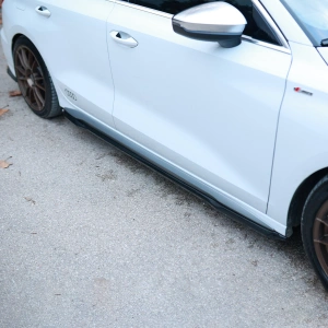 Apex Aero Design - Audi A3 S-Line 8Y Facelift Sedan - Marşpiyel Seti - Side Skirts