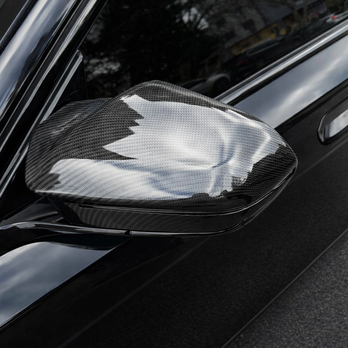 Drifton Bmw G60 - 2024 Wet Karbon Ayna Kapağı