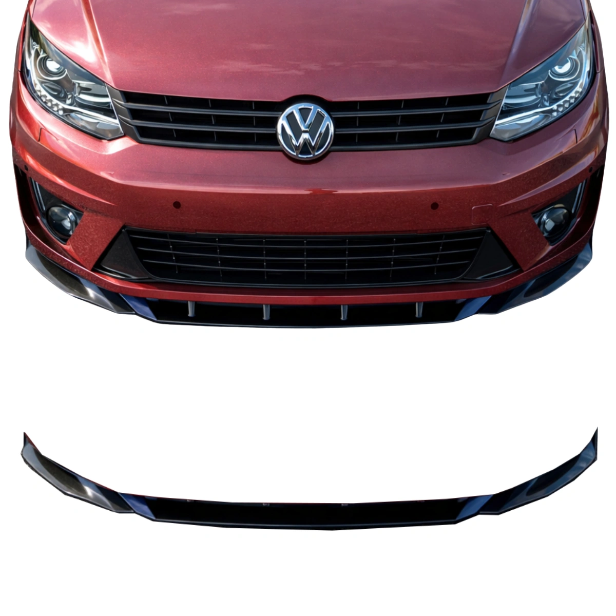 Apex Aero Design - Volkswagen Caddy Mk4 (2015-2021) - Ön Lip - Front Splitter