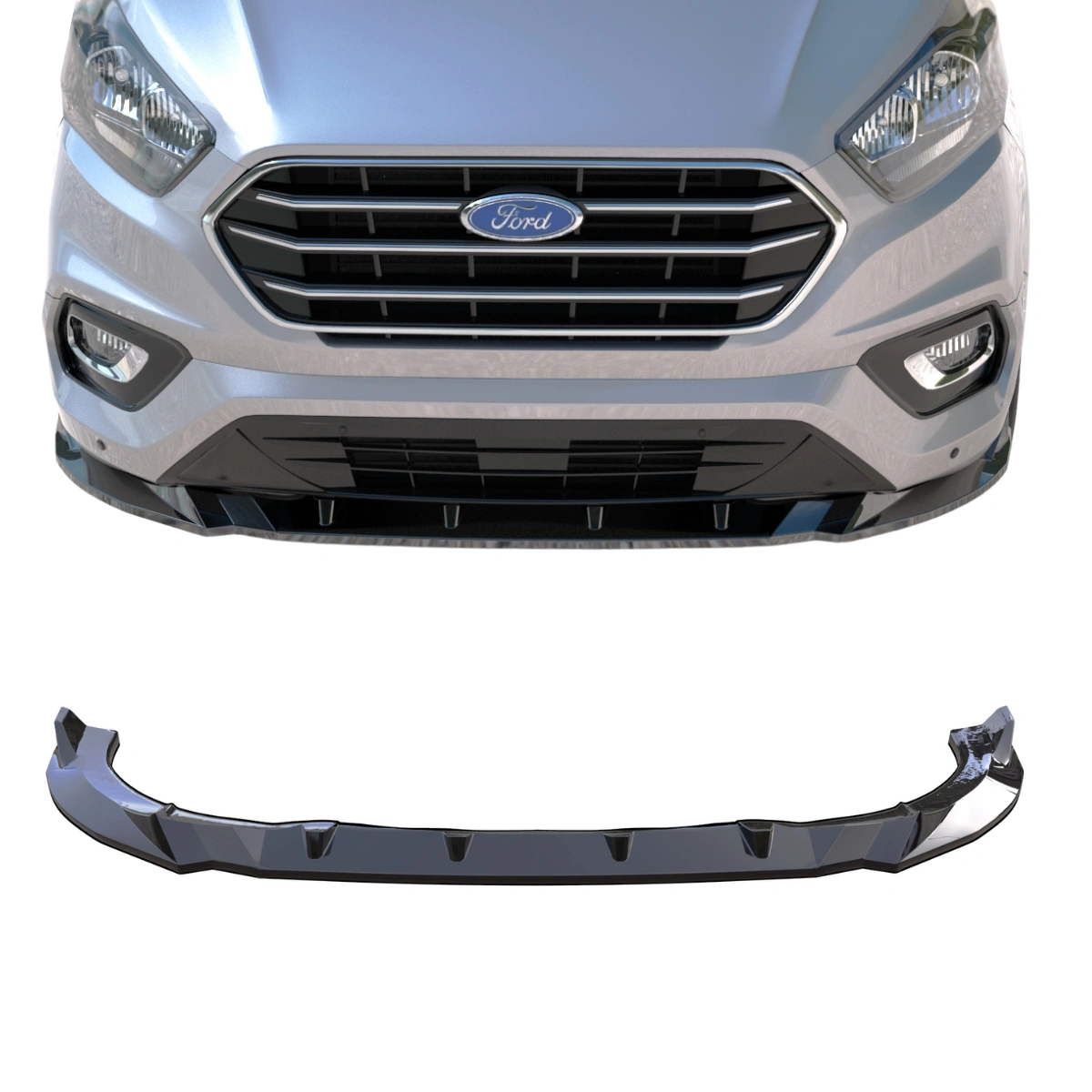 Apex Aero Design - Ford Transit Mk9 (2020+) - Ön Lip - Front Splitter