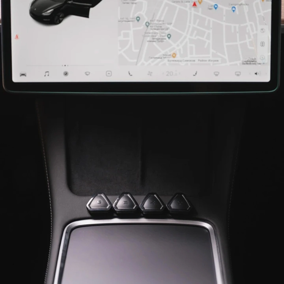 Enhance Auto TESLA S3XY Buttons Gen2 - 4 Button + Commander Bundle