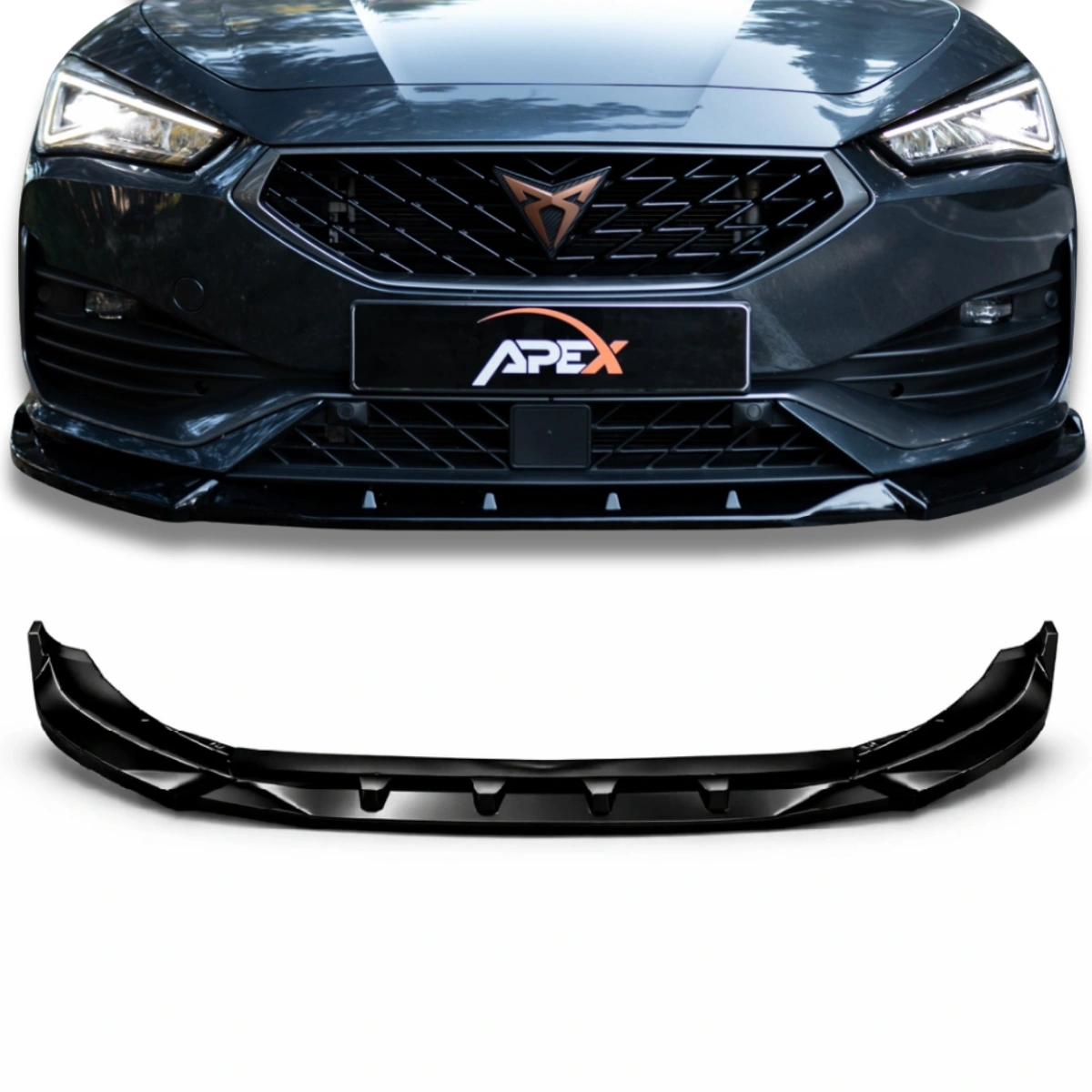Apex Aero Design - Cupra Leon Mk1 (2020-2024) - Ön Lip - Front Splitter