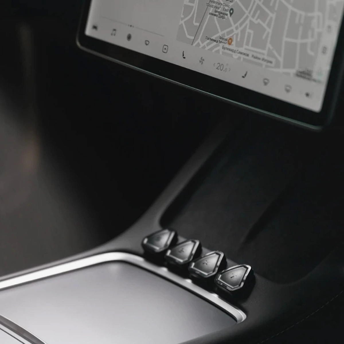 Enhance Auto TESLA S3XY Buttons Gen2 - 4 Button + Commander Bundle