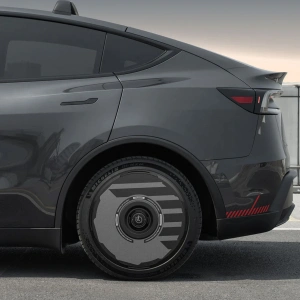 HALOBLK HALODISC 2 H-INDUSTRY - Tesla Model Y - 19 inç Aerodinamik Siyah Jant Kapağı - 4 Adet