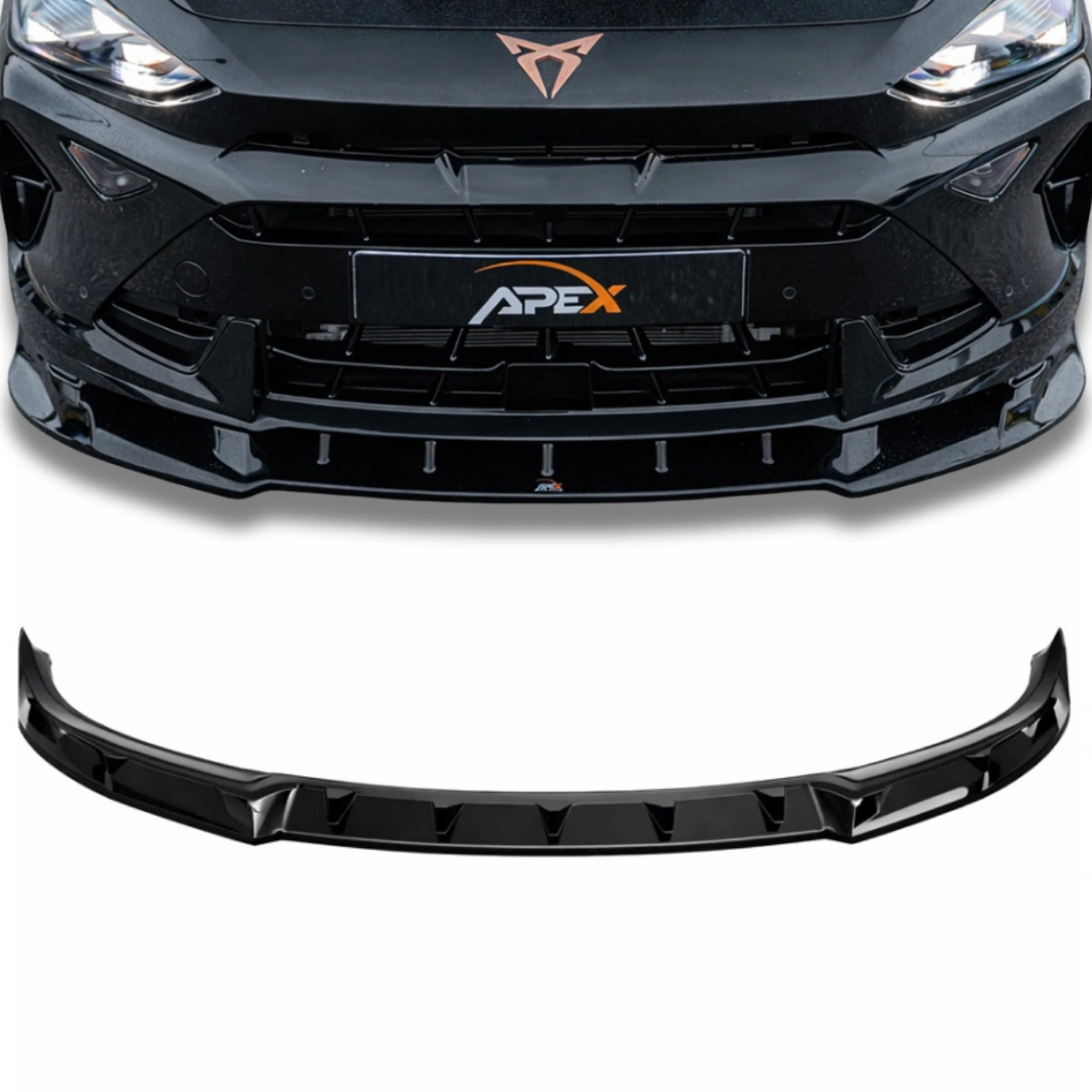 Apex Aero Design - Cupra Formentor Facelift V2 (2024+) - Ön Lip V2 - Front Splitter