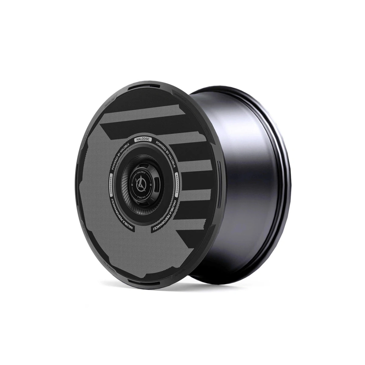 HALOBLK HALODISC 2 H-INDUSTRY - Tesla Model Y - 19 inç Aerodinamik Siyah Jant Kapağı - 4 Adet