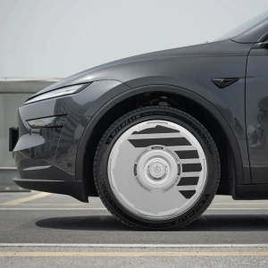 HALOBLK HALODISC 2 H-INDUSTRY - Tesla Model Y -19 inç Aerodinamik Beyaz Jant Kapağı - 4 Adet