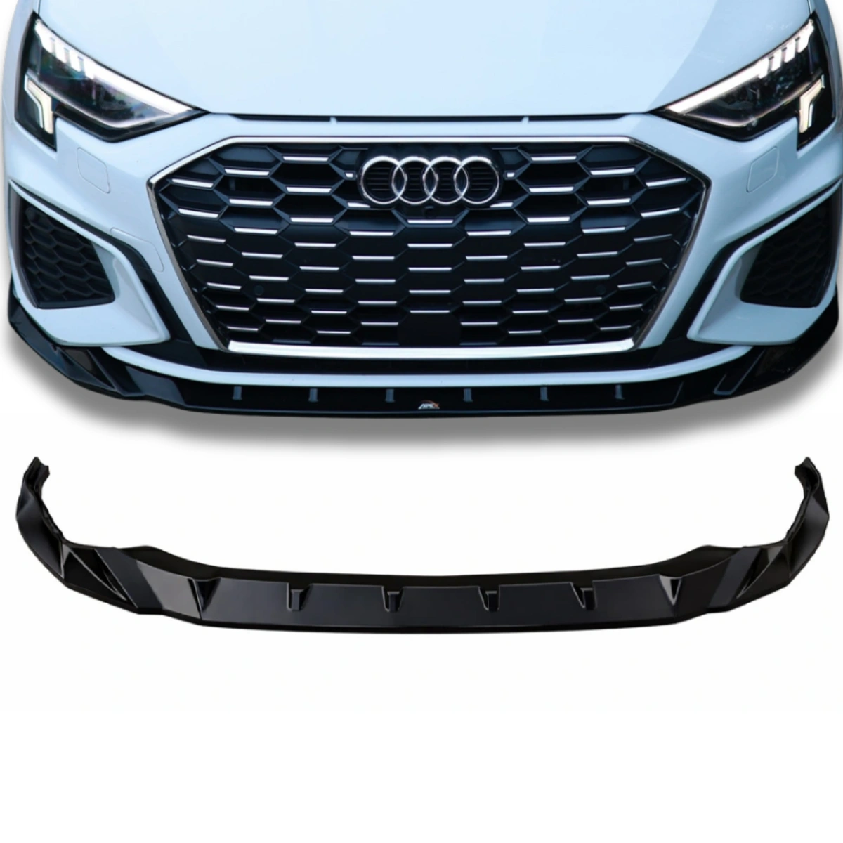 Apex Aero Design - Audi A3 S-Line 8Y Facelift (Sedan) - Ön Lip - Front Splitter