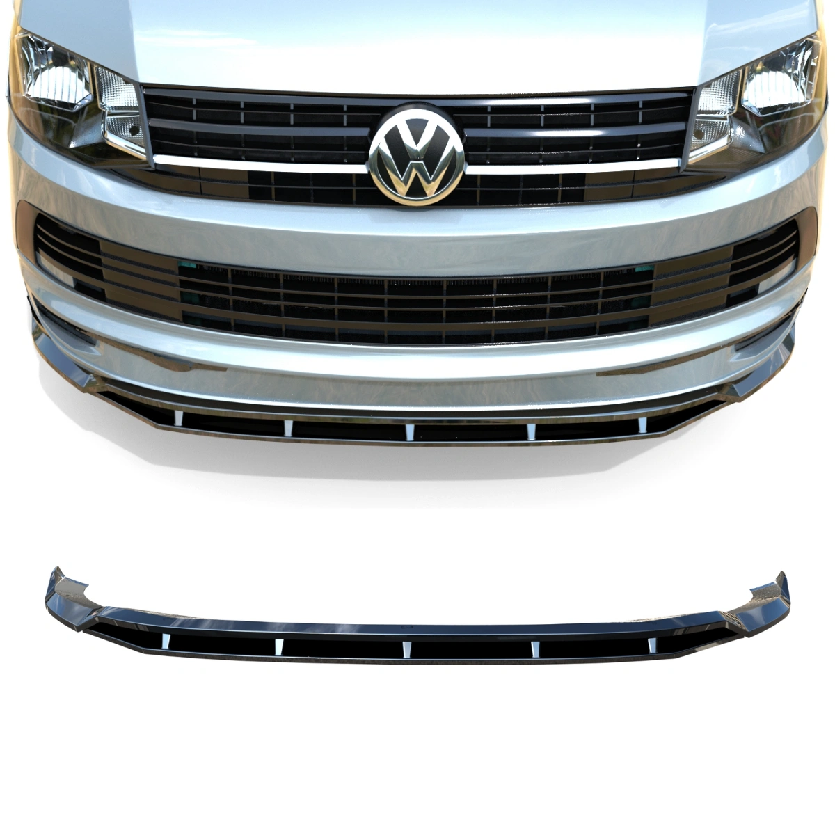 Apex Aero Design - Volkswagen Transporter T6 (2015-2019) - Ön Lip 2 Parça - Front Splitter
