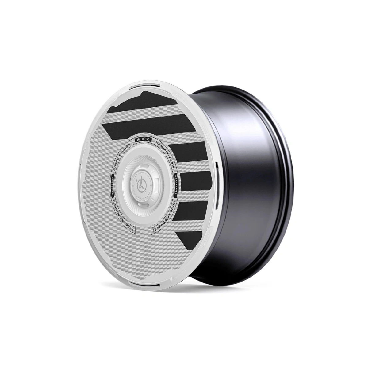 HALOBLK HALODISC 2 H-INDUSTRY - Tesla Model Y -19 inç Aerodinamik Beyaz Jant Kapağı - 4 Adet