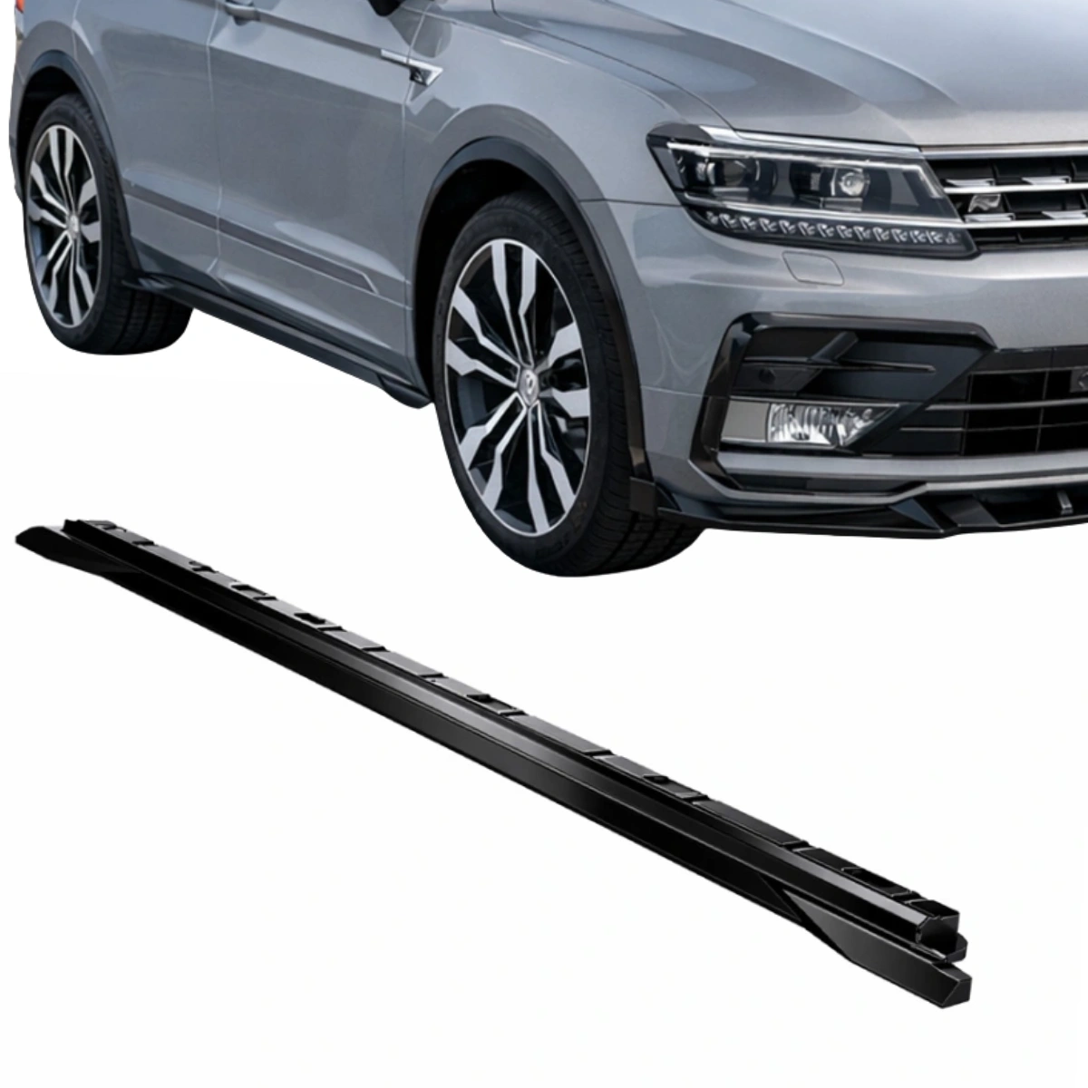 Apex Aero Design - Volkswagen Tiguan Mk2 R-Line (2015-2020) - Marşpiyel Seti 2 Parça - Side Skirts