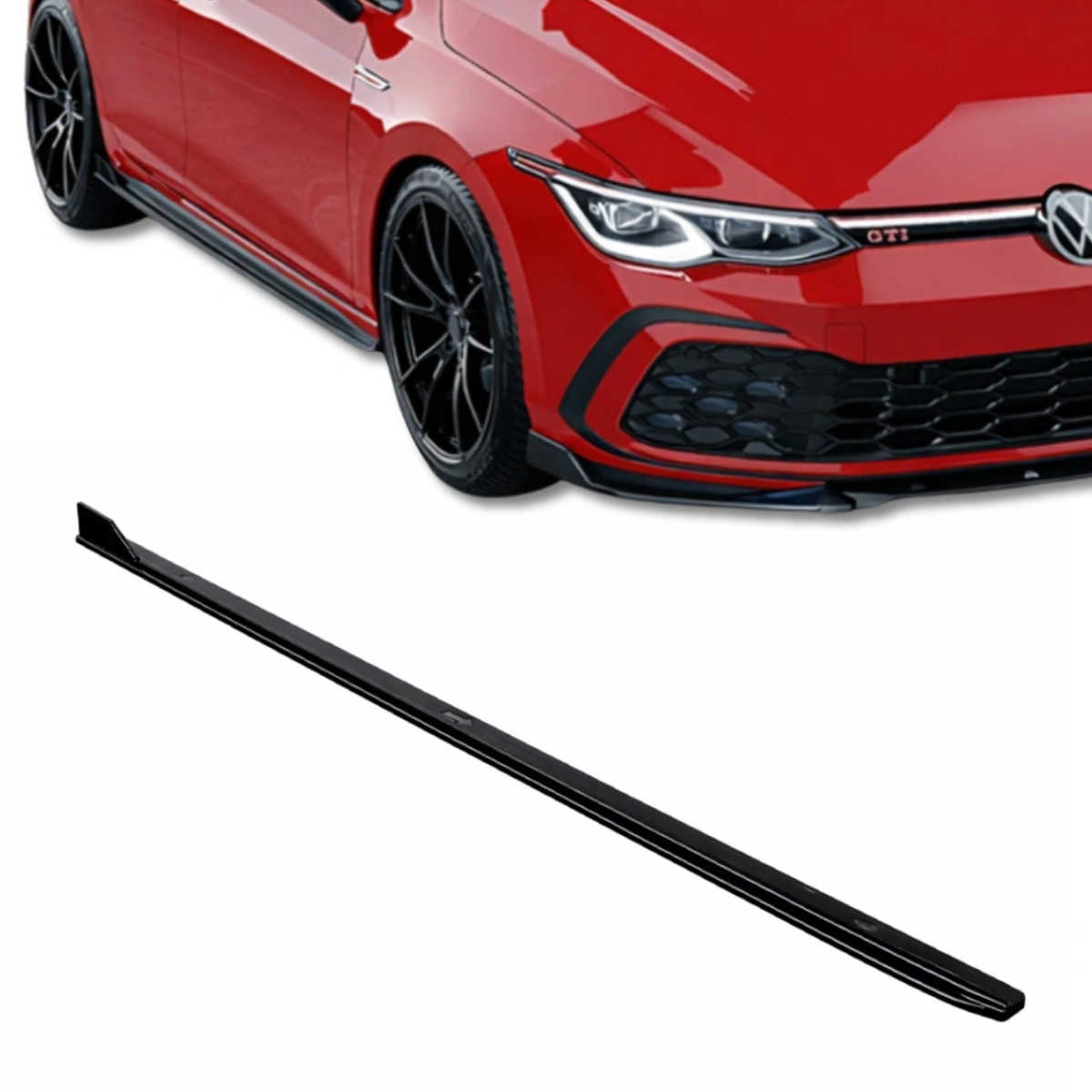 Apex Aero Design - Volkswagen Golf Mk8 GTI (2020-2024) - Marşpiyel Seti 2 Parça - Side Skirts