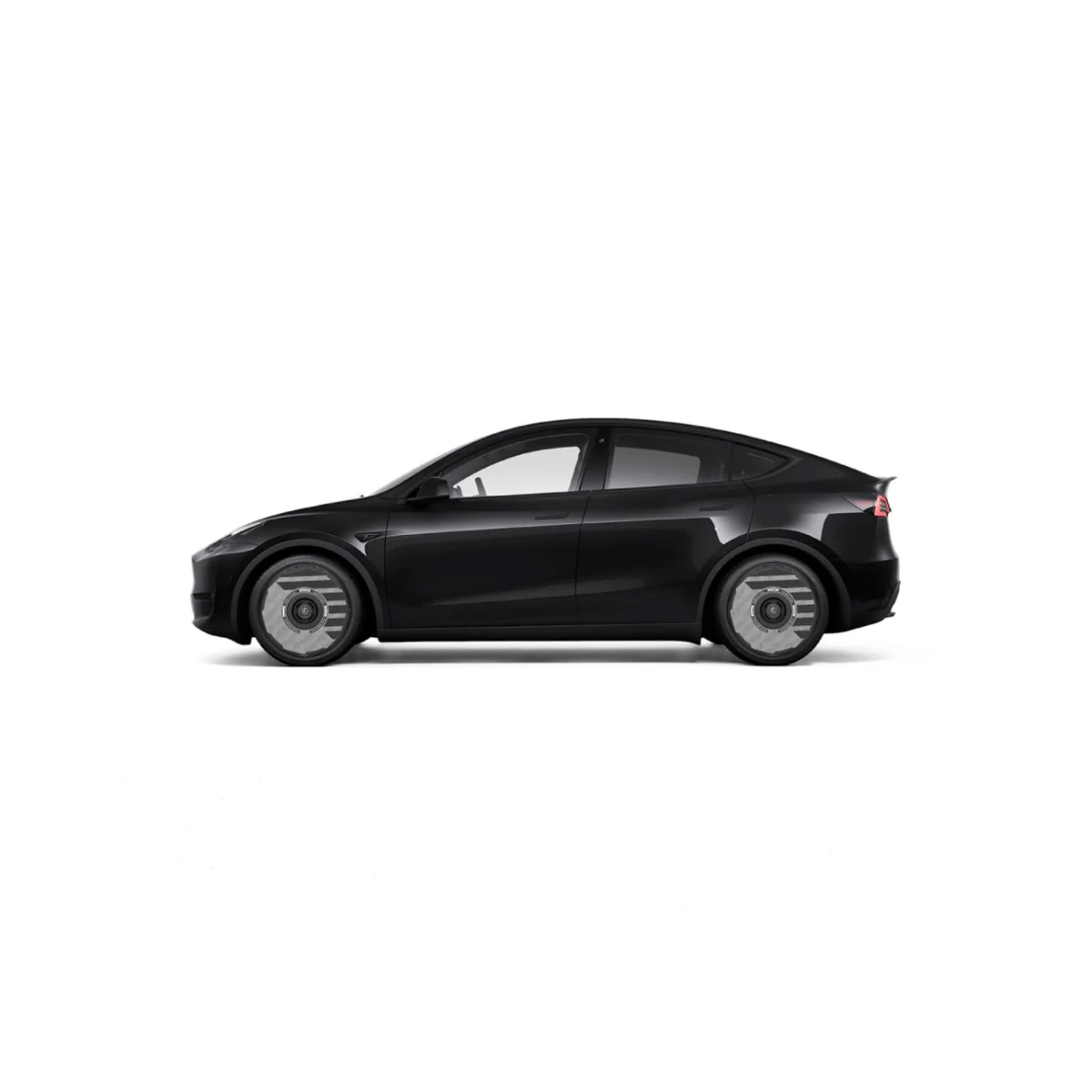 HALOBLK HALODISC 2 H-INDUSTRY - Tesla Model Y - 19 inç Aerodinamik Siyah Jant Kapağı - 4 Adet