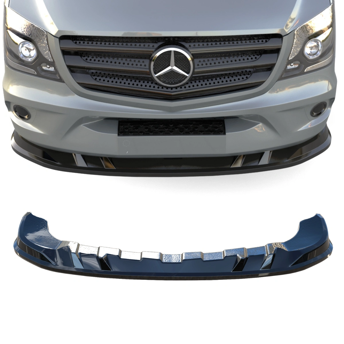 Apex Aero Design - Mercedes Sprinter W906 (2014-2018) - Ön Lip- Front Splitter