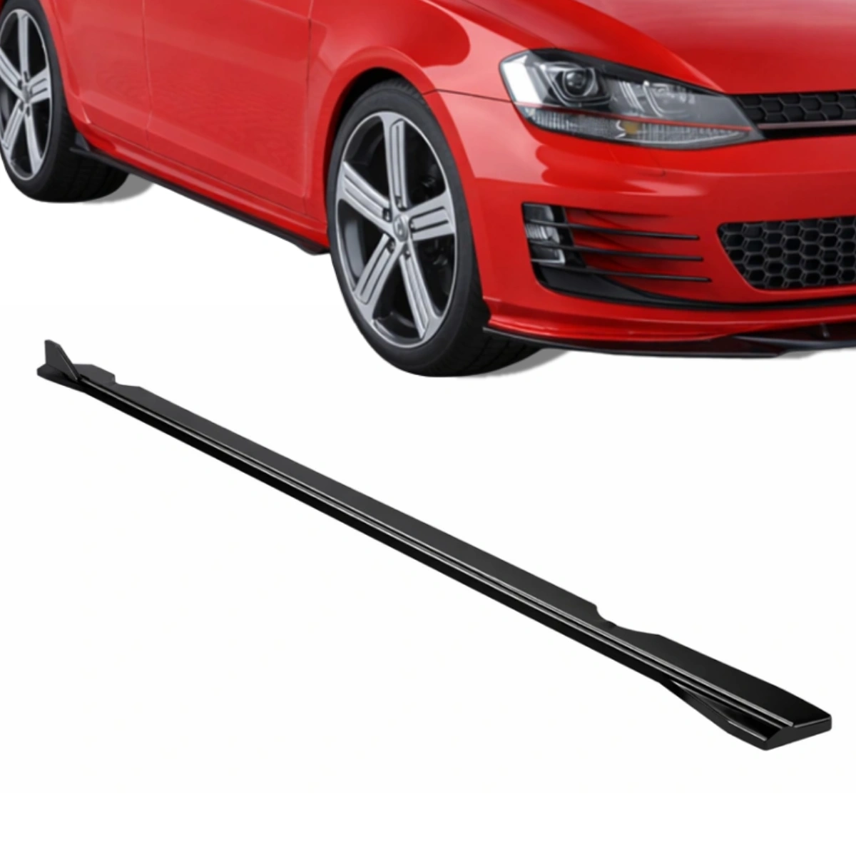 Apex Aero Design - Volkswagen Golf Mk7 GTI (2013-2016) - Marşpiyel Seti 2 Parça - Side Skirts
