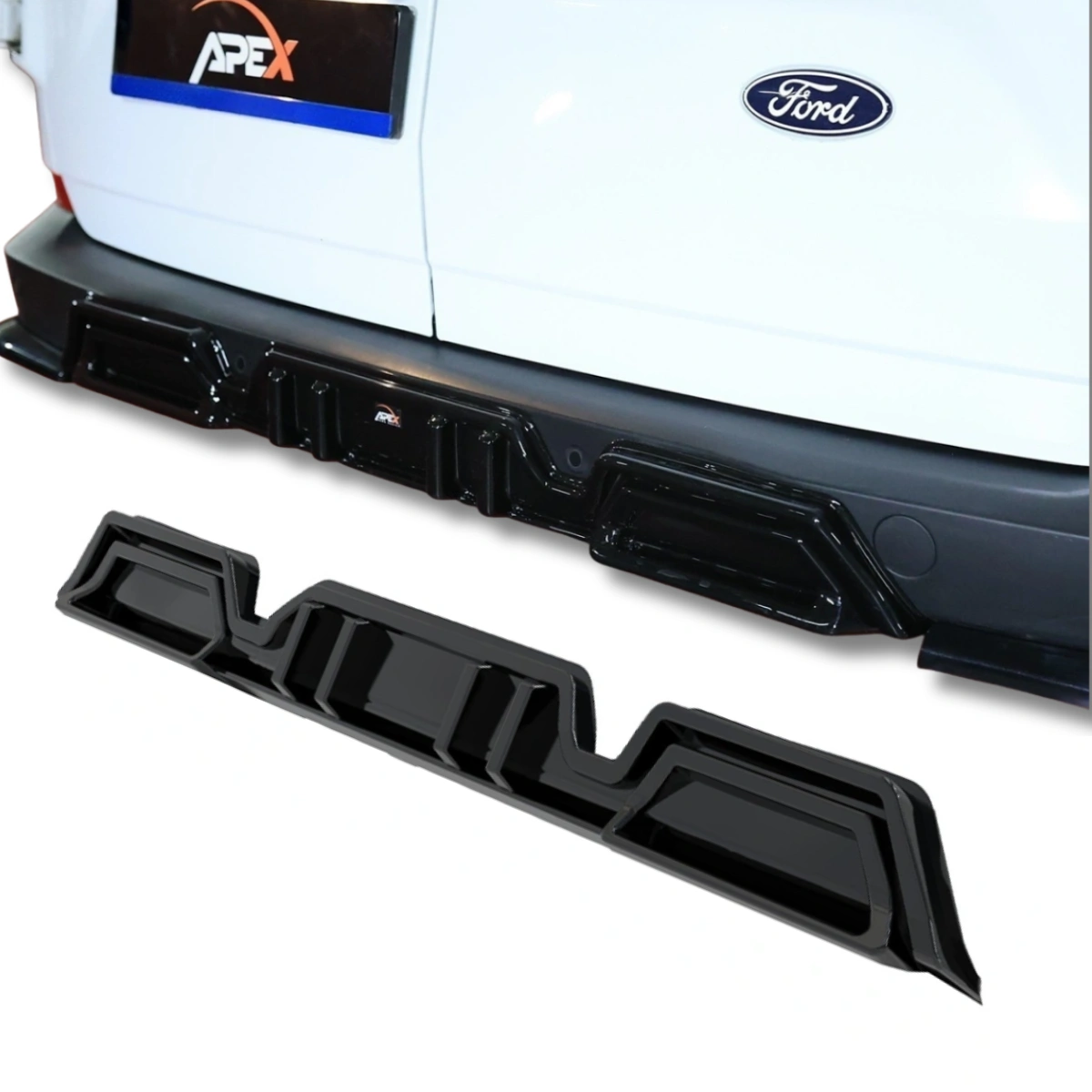 Apex Aero Design - Ford Transit Custom Mk2 (2023+) - Arka Tampon Eki - Rear Valance