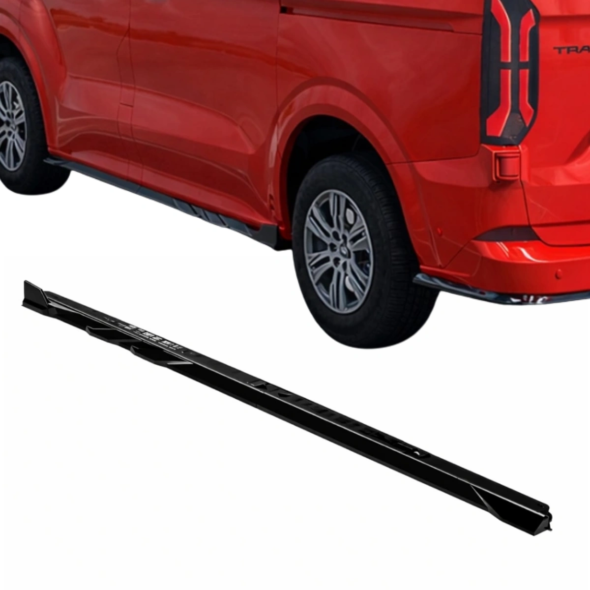 Apex Aero Design - Ford Transit Custom Mk2 (2023+) - Marşpiyel Seti 4 Parça - Side Skirts