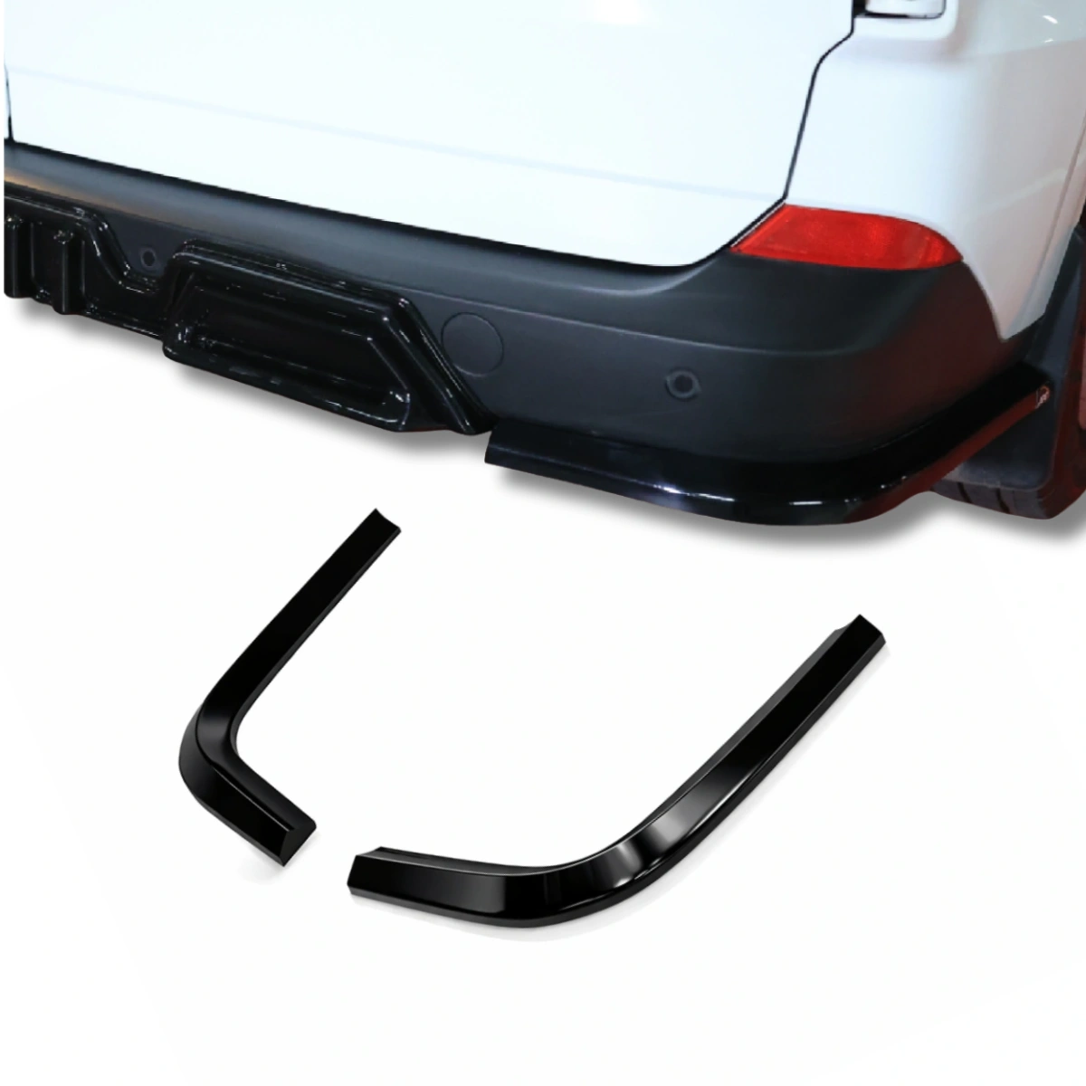 Apex Aero Design - Ford Transit Custom Mk2 (2023+) - Arka Yan Splitter 2 Parça - Rear Side Splitter