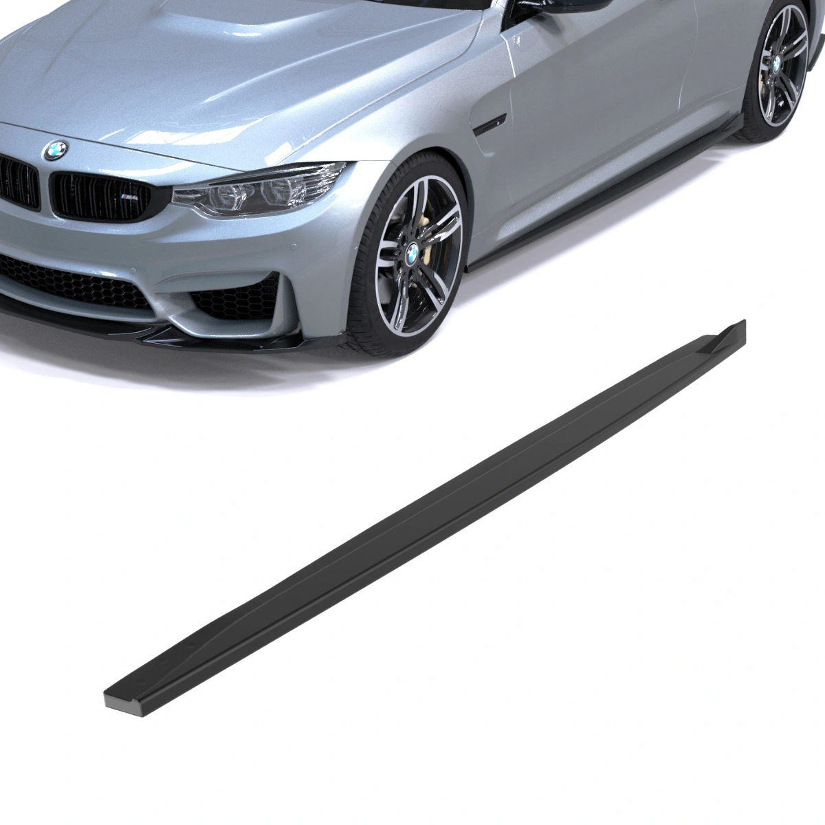 Apex Aero Design - Bmw M4 F82 (2014-2021) - Marşpiyel Seti 2 Parça - Side Skirts