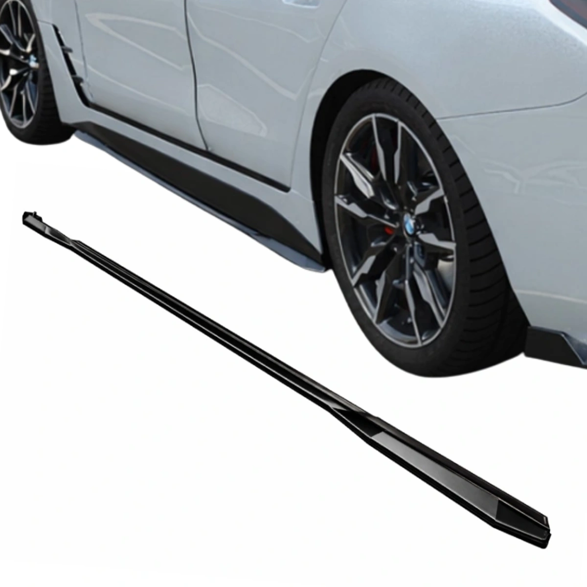 Apex Aero Design - Bmw 4 Series G26 Gran Coupé (2021+) - Marşpiyel Seti 2 Parça - Side Skirts