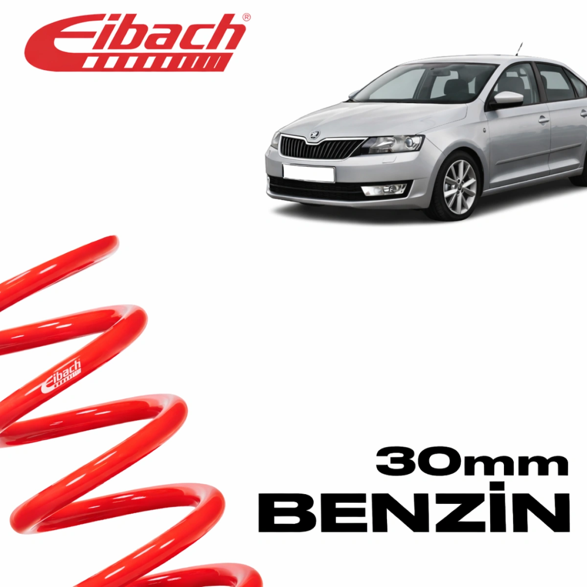 Eibach Skoda Rapid 2015 1.2Tsi Pro-Kit 30 MM E10-79-009-01-22 Spor Helezon Yay