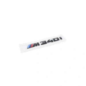 Bmw M340i Parlak Siyah Bagaj Amblemi