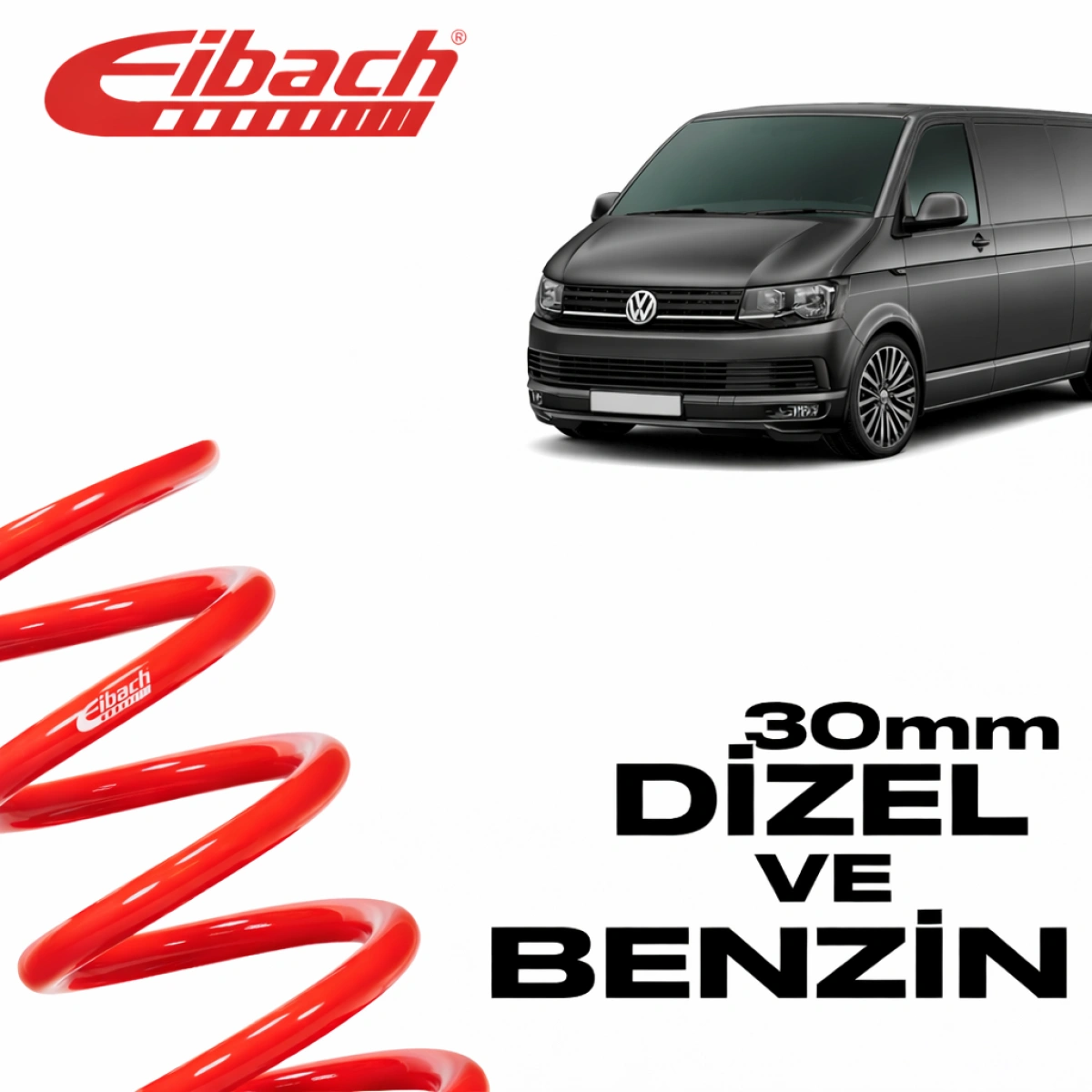 Eibach Volkswagen Multivan T5-T6 Pro-Kit 30 MM E10-85-013-01-22 Spor Helezon Yay