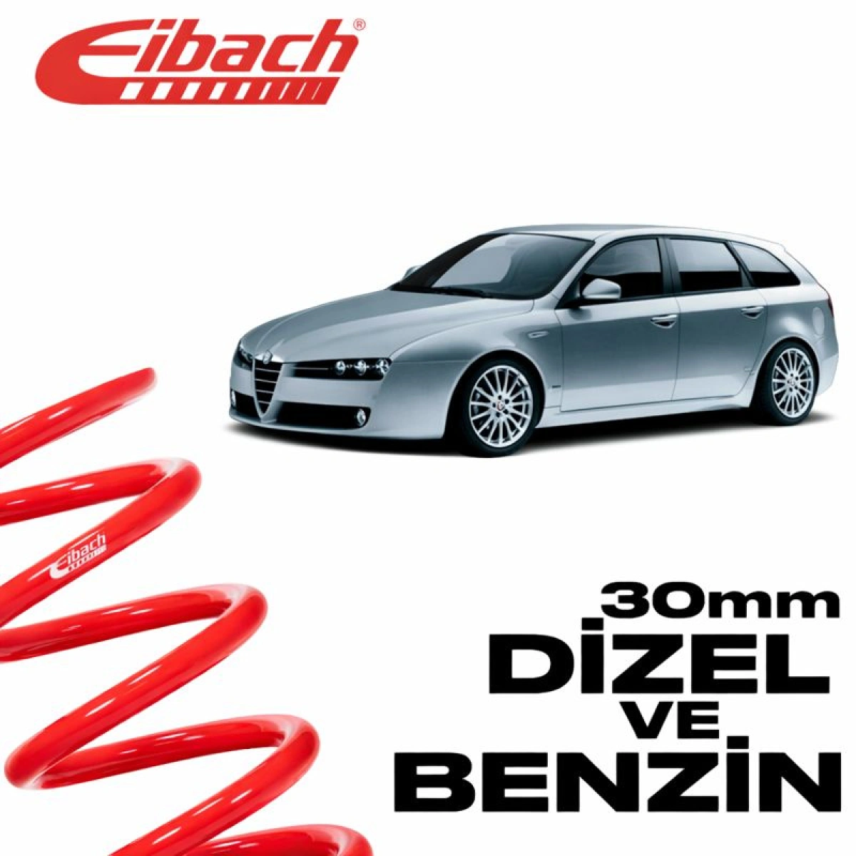 Eibach Alfa Romeo 159 SW Pro-Kit 30 MM E10-10-005-03-22 Spor Helezon Yay