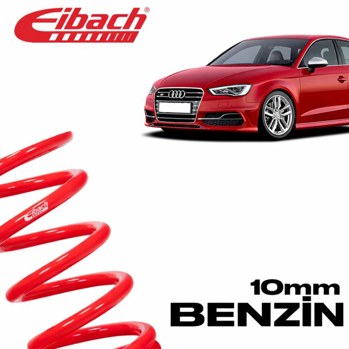 Eibach Audi S3 Quattro - RS3 Quattro 8V Pro-Kit 10 MM E10-15-021-13-22 Spor Helezon Yay
