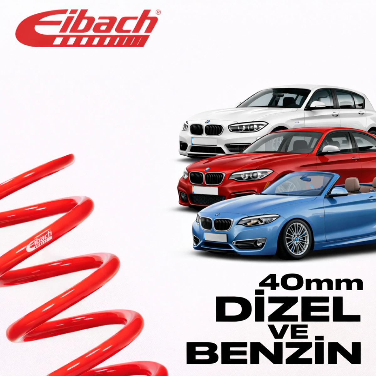 Eibach Bmw F20 - F22 - F23 Sportline 40 MM E20-20-030-01-22 Spor Helezon Yay