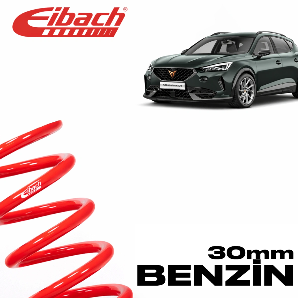 Eibach Cupra Formentor 1.5 Tsı 30 Mm Pro-Kit E10-85-046-02-22 Spor Helezon Yay