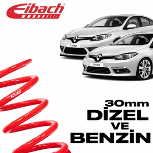 Eibach Renault Megane 3 - Fluence Pro-Kit 30 mm E10-75-012-01-22 Spor Helezon Yay