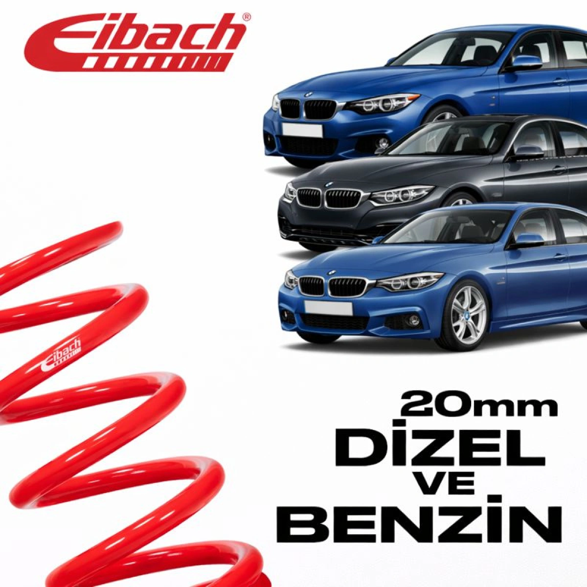 Eibach Bmw F30 - F32 - F36 Pro-Kit 20 MM E10-20-031-04-22 Spor Helezon Yay