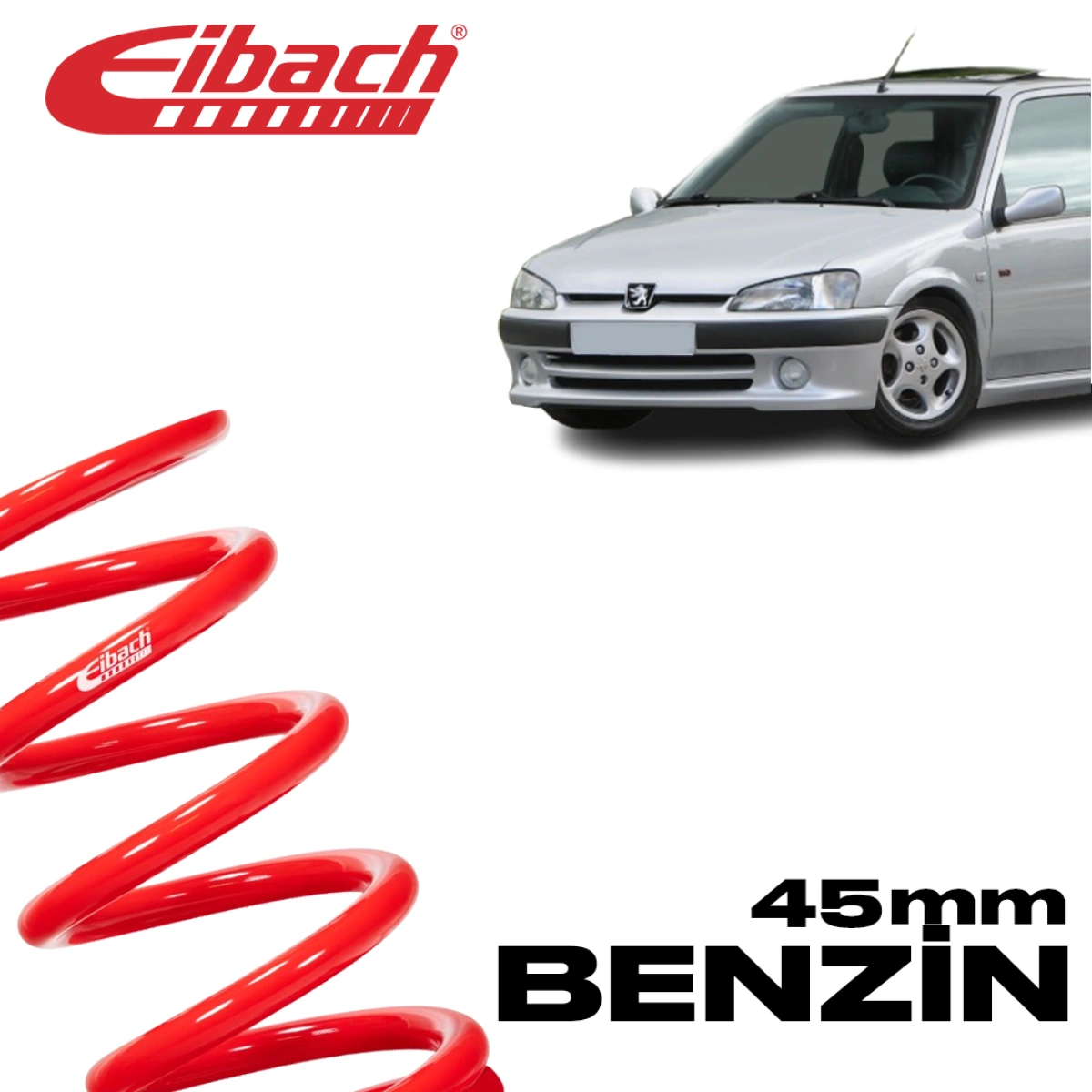 Eibach Peugeot 106 Sportline 45mm E20-70-001-01-20 Spor Helezon Yay