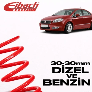 Eibach Fiat Linea 323 1.4 - 1.4 T - 1.3D Pro-Kit E10-30-014-01-22 30/30mm Spor Helezon Yay