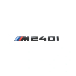 Bmw M240i Parlak Siyah Bagaj Amblemi