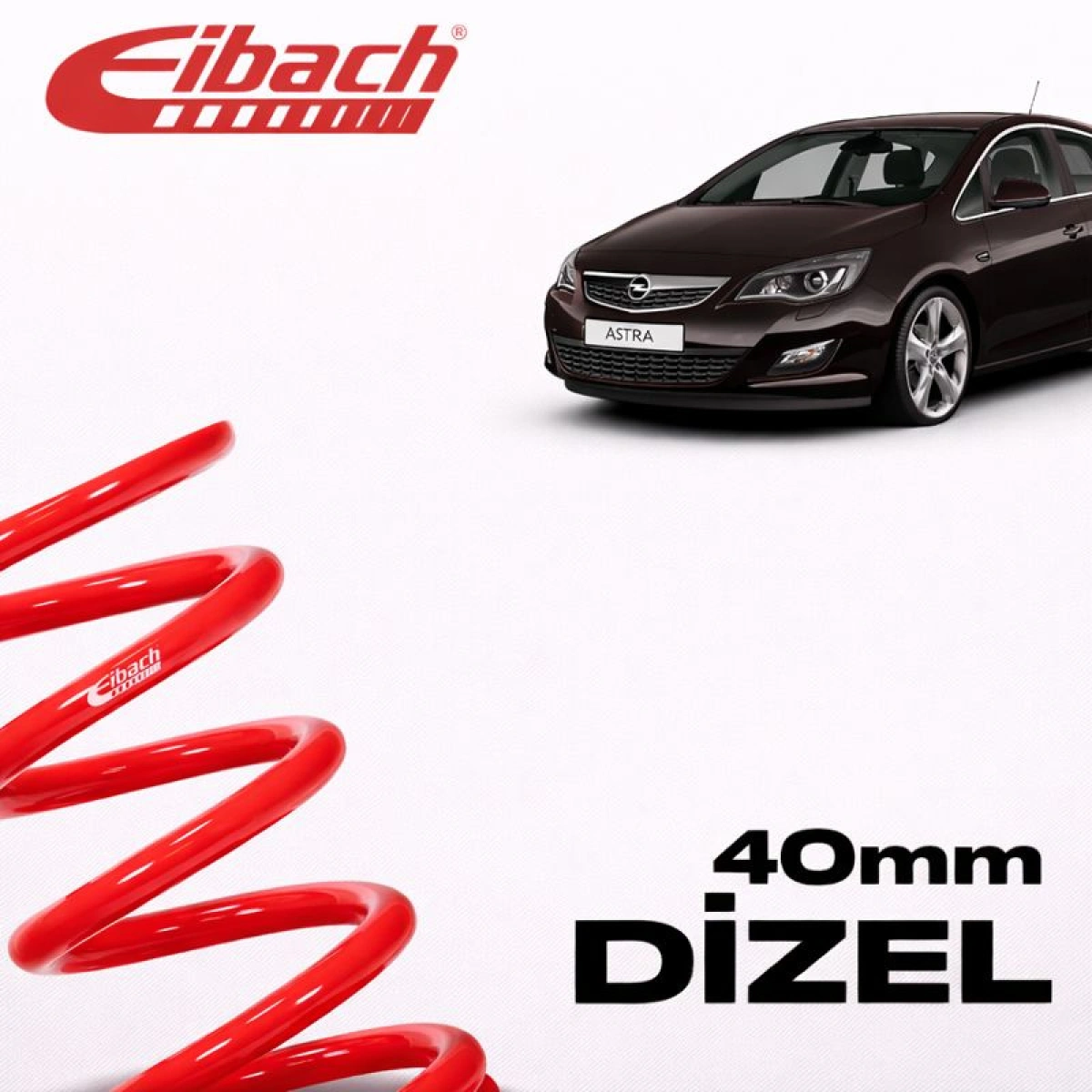 Eibach Opel Astra J Pro-Kit 40 MM E10-65-020-02-22 Spor Helezon Yay